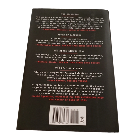 3/$12 The Reckoning Hardcover Book Ronnie Airth - Picture 6 of 8